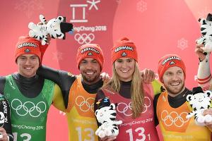 "Übertrieben, überdimensional": Loch und Geisenberger über die Olympia-Eisbahn