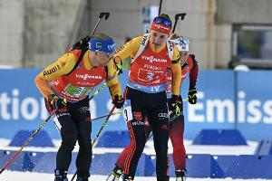 Biathlon: Hettich/Lesser nur Vierte bei World Team Challenge