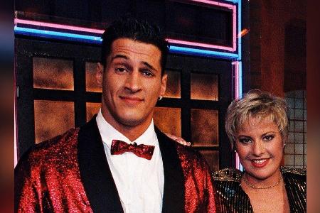 Mirco Nontschew und Tanja Schumann 1995 bei 