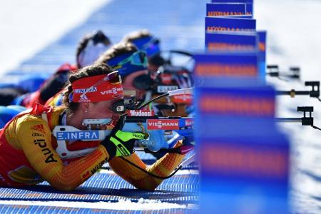 Trotz starker Schießleistung: Deutsche Frauen-Staffel verpasst Podestplatz