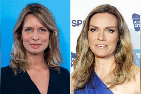 Mainz statt Peking: Jessy Wellmer (l.) und Julia Scharf.