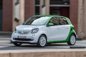 Smart Forfour Electric Drive, Seitenansicht