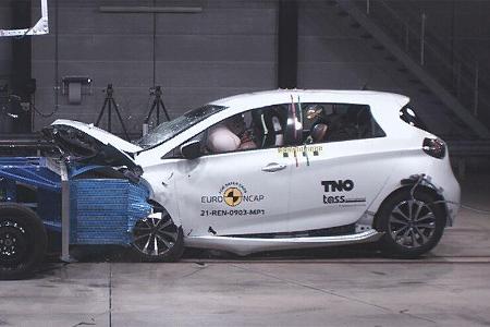 EuroNCAP Crashtest Renault Zoe