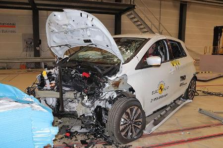 EuroNCAP Crashtest Renault Zoe