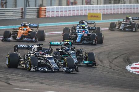 Yuki Tsunoda - Alpha Tauri - GP Abu Dhabi 2021 - Rennen