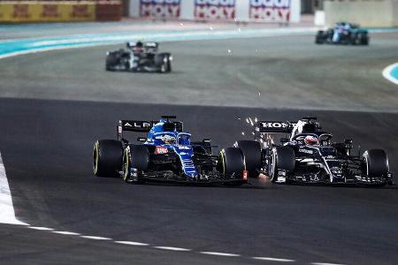 Fernando Alonso - Alpine - GP Abu Dhabi 2021 - Rennen