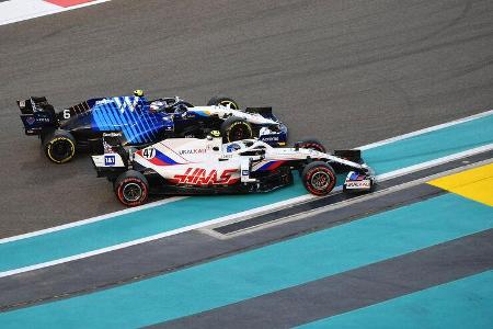 Nicholas Latifi - Williams - GP Abu Dhabi 2021 - Rennen