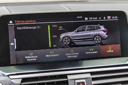 BMW X3 xDrive 30i, Interieur