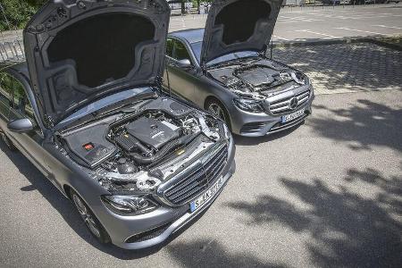 Mercedes E 300 e, Mercedes E 300 de, Motoren