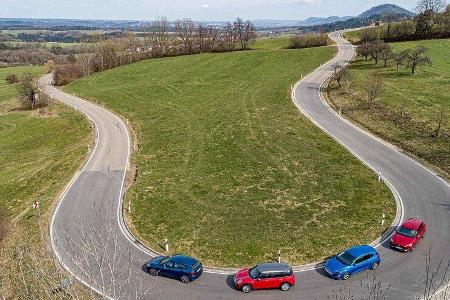 BMW 118d, Ford Focus 2.0 EcoBlue, Mini Clubman Cooper D, Seat Leon 2.0 TDI