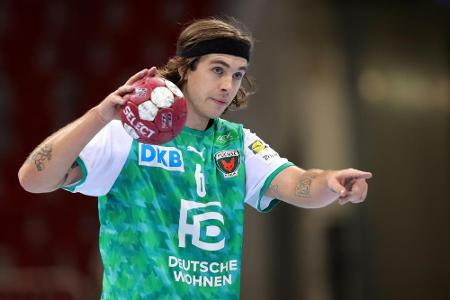 Handballer der Füchse Berlin in Selbstisolation: 