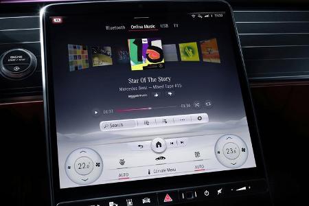 S-Klasse 2020 MBUX Cockpit