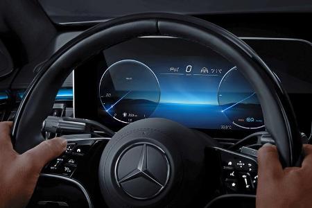 S-Klasse 2020 MBUX Cockpit