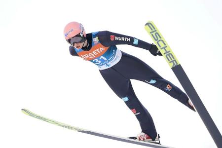 Skispringen: Geiger Zweiter in der Qualifikation von Wisla