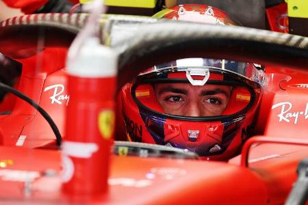 Carlos Sainz - Ferrari - Formel 1 - GP Abu Dhabi - 10. Dezember 2021