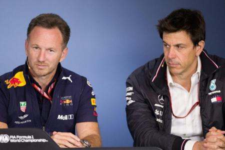 Handshake der Teamchefs - Horner will 