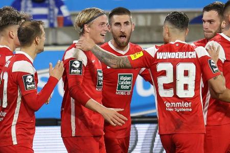 3. Liga: Kaiserslautern springt auf Platz drei