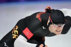 Eisschnelllauf: Dufter sprintet zu halber Olympia-Norm