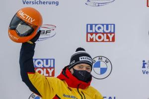 Skeleton: Zweite Plätze für Jungk und Weltmeisterin Hermann in Winterberg