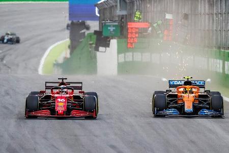 Lando Norris - McLaren - GP Brasilien - Sprint - Samstag - 13.11.2021