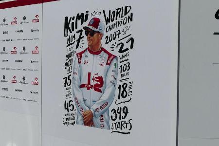 Kimi Räikkönen - Alfa Sauber - Formel 1 - GP Abu Dhabi - 9. Dezember 2021