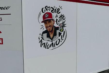 Antonio Giovinazzi - Formel 1 - GP Abu Dhabi - 9. Dezember 2021