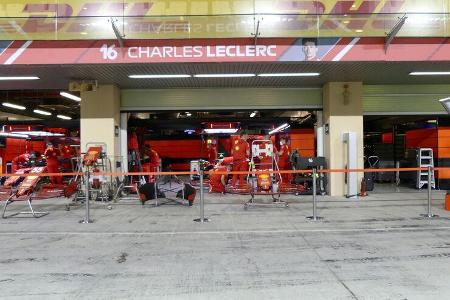 Ferrari - Formel 1 - GP Abu Dhabi - 9. Dezember 2021