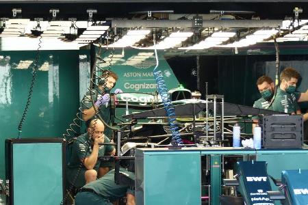 Aston Martin - Formel 1 - GP Abu Dhabi - 9. Dezember 2021