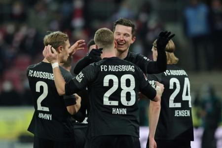 Trotz Personalsorgen: Dezimierte Augsburger gewinnen in Köln