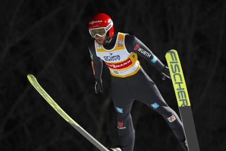 Skispringen: Eisenbichler und Geiger in Lauerstellung, Kraft führt