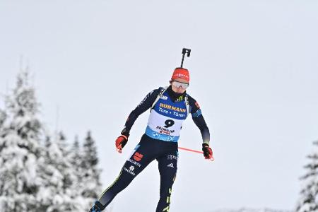 Deutsche Biathletinnen in der Staffel auf Rang vier