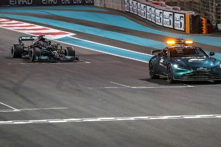 Lewis Hamilton - Mercedes - GP Abu Dhabi 2021 - Rennen