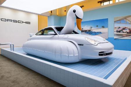 Porsche 996 Swan Schwan Kunstwerk Chris Labrooy