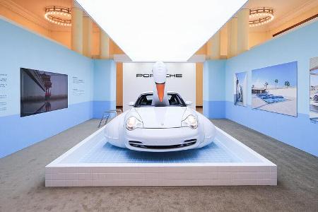Porsche 996 Swan Schwan Kunstwerk Chris Labrooy