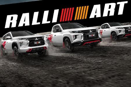 Mitsubishi Triton Pajero Sport Ralliart Thailand 2021