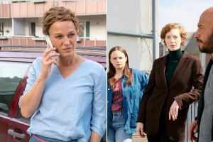 Während "Polizeiruf 110"-Star Maria Simon (l.) 2021 ihren letzten Fall löste, gingen Jasna Fritzi Bauer, Luise Wolfram und D...