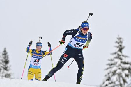 Nach Preuß-Missgeschick: Deutsche Biathletinnen in Annecy weit zurück