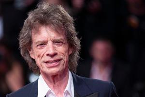 Mick Jagger bei einem Auftritt auf dem roten Teppich.