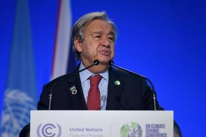 UN-Generalsekretär Guterres bei Eröffnungsfeier in Peking