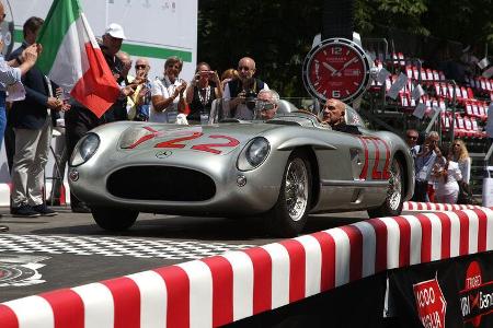 Mercedes 300 SLR 722 StartrampeMille Miglia Brescia 2015