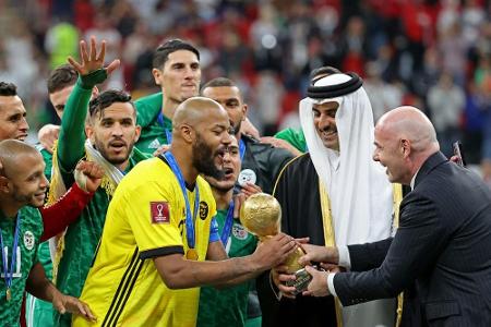 Algerien gewinnt den Arab Cup - Gastgeber Katar bei WM-Generalprobe Dritter