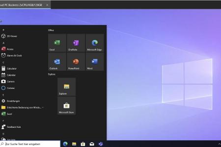 Der Windows 10/11 Desktop in Windows 365 steht nach wenigen Minuten zur Verfügung.