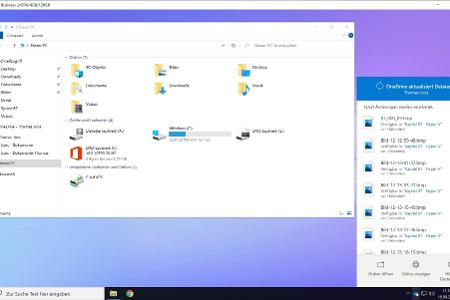 OneDrive und weitere Cloudspeicher lassen sich in Windows 365 ebenso nutzen wie SharePoint Online.