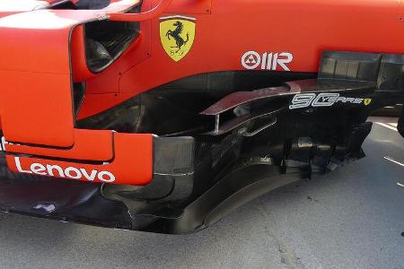 Ferrari SF90 - Formel 1 (2019) - Bargeboard