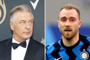 Nach Alec Baldwin (l.) und Christian Eriksen wurde 2021 besonders häufig gesucht.