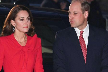 Prinz William und Herzogin Kate bei einem Auftritt in London.