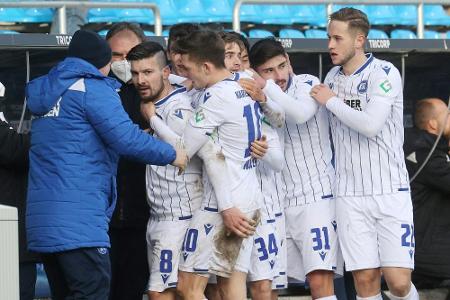 Relegationsplatz verpasst: Heidenheim vom KSC ausgebremst