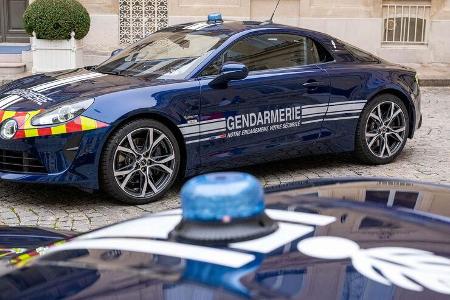 Alpine A110 Pure Gendarmerie Polizei Frankreich