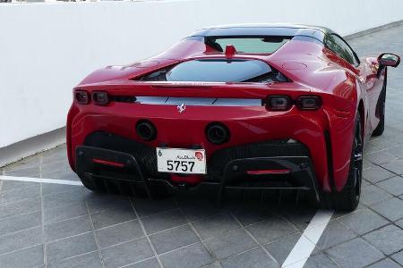 Ferrari - Carspotting - GP Abu Dhabi - 12. Dezember 2021