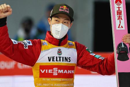 Platz 1: Ryoyu Kobayshi (JPN) - 1162,3 Punkte